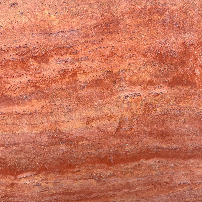 Red Travertine Texture – Natural Iranian Travertine Stone Surface by Lucent Trading Co, Supplier Near UAE